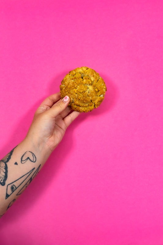 Apple Pie Crumble NY Style Cookie