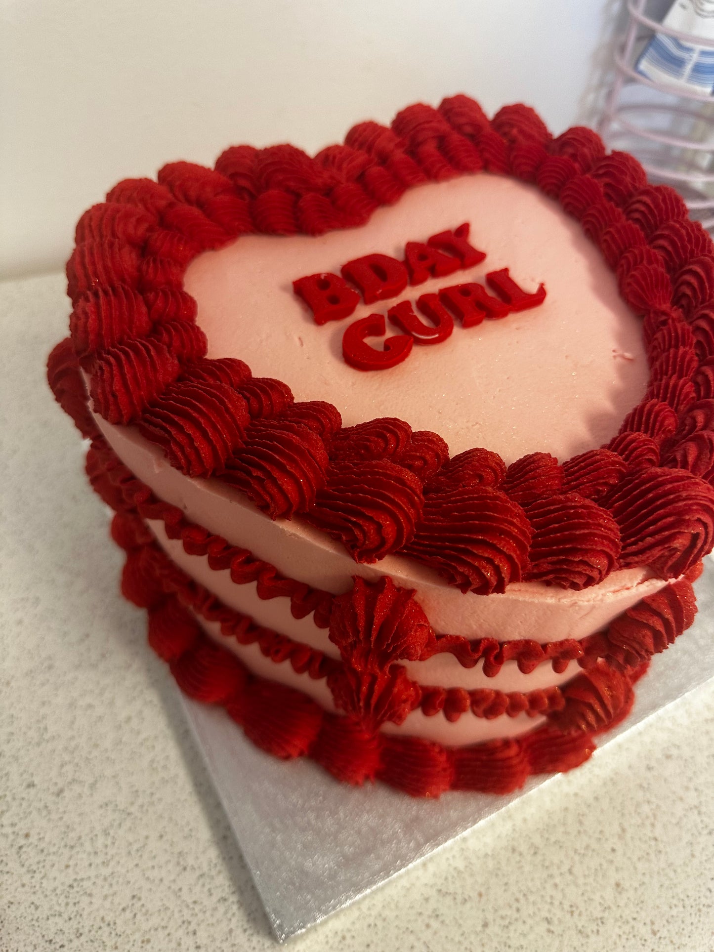 Deluxe Heart Cake